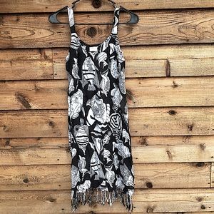 Bathing Suit Cover, Fish / Ocean Inspired Dress
